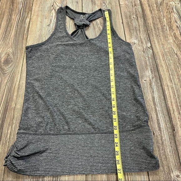 EDDIE bauer workout tank medium gray racerback - Picture 3 of 6